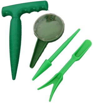 4 Stuks Mini Tuin Succulent Kit Verstelbare Zaaien Machine Zaailing Plantmachine Zaaimachine En Cutter Voor Vlezige Planten Gereedschap