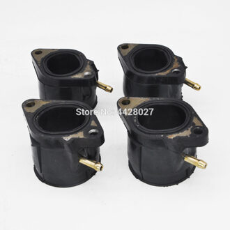 4 Stuks Motorcycle Carb Carburateur Inlaatspruitstuk Boot Joint Fit Voor Yamaha 95-07 YZF600R Carb Houders Kit