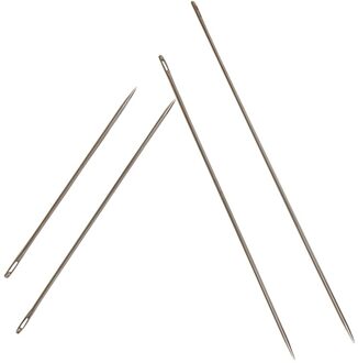 4 Stuks Naalden Hand Naaien Ambachten Grote Big Eye Handleiding Voor Borduren Wandtapijt