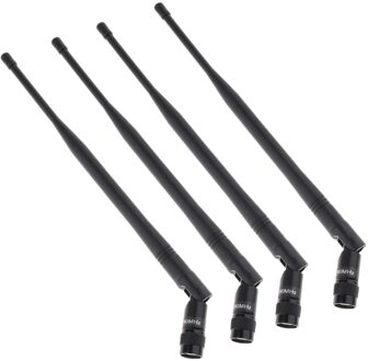 4 Stuks Plastic Tnc Uhf Draadloze Microfoon Antenne Connector Signaallijn