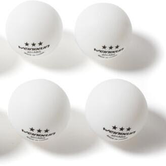 4 Stuks Professionele Tafeltennis Ballen 3 Ster 2.8G 40 + Mm Abs Plastic Bal Voor Ping Pong training Racket Sport 2 Kleuren 4stk wit