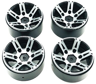 4 Stuks Rc Rock Crawler Velg 1.9 Inch Beadlock Voor 1/10 Axiale Scx10 90046 Tamiya Cc01 D90 D110 Tf2 traxxas Trx-4