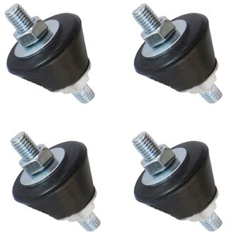 4 Stuks Rubber Demping Kussen Anti Vibratie Rubber Mount Anti Vibratie Rubber Mount Demper Shock Pad Voor Airconditioning