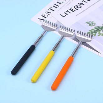 4 Stuks Rvs Telescopische Jeuk Tool Terug Scratcher Met Uitschuifbare Staaf Massage Stokje Gezondheid Handheld Krassen Helper