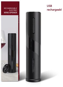 4 Stuks Set Elektrische Wein Opener Kreative Wiederaufladbare Automatische Korkenzieher Wein Flasche Opener Mit Usb Ladekabel Küch Rechargeable1