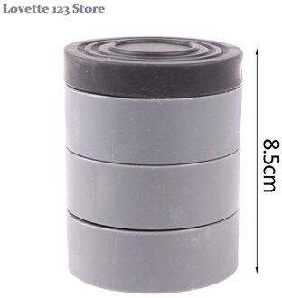 4 Stuks Shock En Noise Cancelling Wasmachine Droger Verhogen Hoogte Voeten Pads Bruin