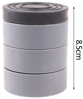 4 Stuks Shock En Noise Cancelling Wasmachine Droger Verhogen Hoogte Voeten Pads Bruin