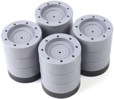 4 Stuks Shock En Noise Cancelling Wasmachine Ondersteuning Anti-Slip Anti Trillingen