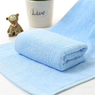 4 Stuks Soft Plain Bamboevezel Kinderen Handdoek 25*50 Cm Voor Baby Douche Badkamer Roze Geel Blauw voor Thuis Badhanddoek