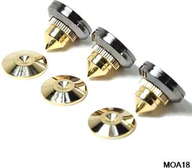 4 Stuks Speakers Stand Voet Spikes Mount Luidspreker Box Nagels Pads Shockproof