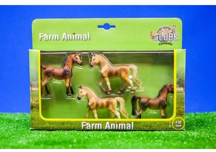 4 stuks - Speelfigurenset: schaal 1:32