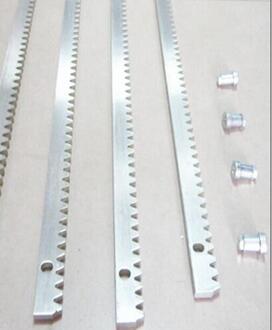 4 Stuks Stalen Tanden Track Voor Gate 0Perator Omvat Montage Hardware