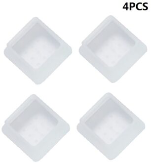 4 Stuks Stoel Benen Caps Siliconen Voeten Protector Pads Tafel Stoel Voet Cover Antislip Tafel Stoel Been Caps meubels Bescherming Mat TP