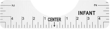 4 Stuks T-shirt Gids Heerser Met Maattabel Naaien Centreren Uitlijning Tekening Sjabloon Craft Tool Set Naaien Accessoire 10X 2.5duim