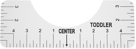 4 Stuks T-shirt Gids Heerser Met Maattabel Naaien Centreren Uitlijning Tekening Sjabloon Craft Tool Set Naaien Accessoire 10X 3.5duim