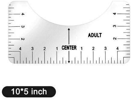 4 Stuks T-shirt Heerser Gids Vinyl T-shirt Heerser Gids Sublimatie Ontwerpen Op T-shirt Vinyl Heersers Gids Maattabel T-shirts heerser 10x5 duim