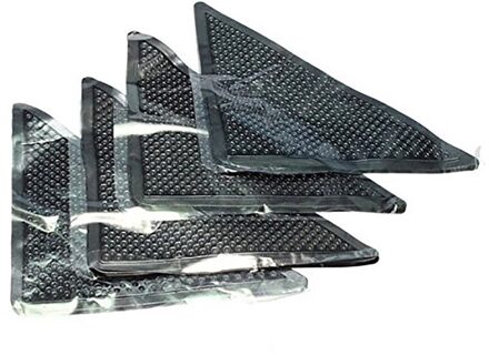 4 Stuks Thuis Tapijt Tapijt Mat Grijpers Antislip Herbruikbare Wasbare Siliconen Grip