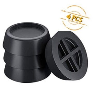 4 Stuks Thuis Wasmachine Anti-Skid Pad Anti-Vibratie Duty Rubber Voet Schudden Gratis Pads Beste Absorberende shock Bescherming Gereedschap