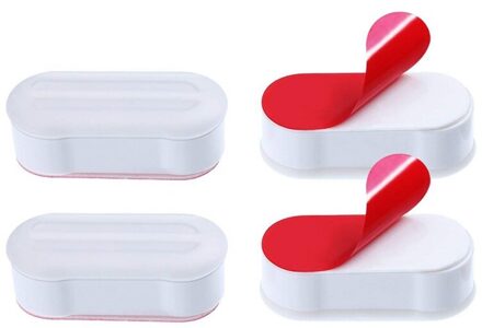 4 Stuks Toiletbril Bumpers Toilet Seat Cover Lifter Kit Met Sterke Lijm Raak Hygiënisch Schoon Levert