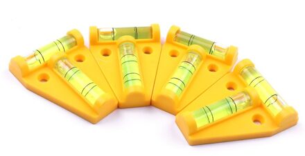4 Stuks Universele 44 Mm * 58 Mm Twee Manieren Mini Waterpas Meetinstrument T-Type Waterpas bubble Tool