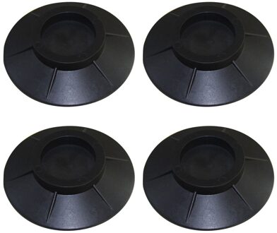 4 Stuks Universele Voeten Floor Mat Wasmachine Pad Protector Anti Trillingen Non Slip Meubels Verhogen Hoogte Voor Droger Accessoires