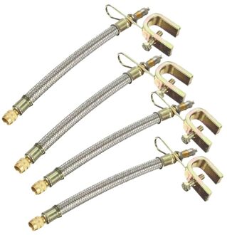 4 Stuks Van 7Inch/180Mm Geweven Dual Tire Ventiel Extender Adapter Voor Rv Banden Vrachtwagens Rv passenger Pickup Trucks