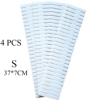 4 Stuks Verstelbare Lade Divider Diy Plastic Lade Separator Kastladen Grid Huishoudelijke Ondergoed Sokken Storage Organizer S blauw
