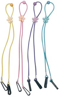 4 Stuks Verstelbare Masker Lanyard Handy & Handig Veiligheid Masker Rest & Oor Houder Touw Voor Kinderen Sujeta Mascarillas Salvaorejas 4stk