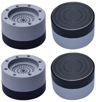 4 Stuks Voet Pads Wasmachine Anti Trillingen Wasmachine Voeten Pad Anti Slip Rubberen Voet Pad Voor Wasmachines En drogers height 3cm