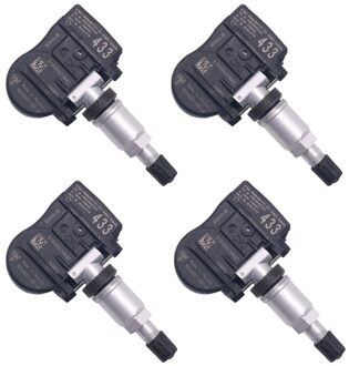 4 Stuks Voor -2023 Tesla Model X 43Hz Tpms Sensor Bandenspanning Sensor 1034602-00-C