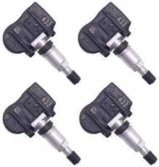 4 Stuks Voor -2023 Tesla Model X 43Hz Tpms Sensor Bandenspanning Sensor 1034602-00-C