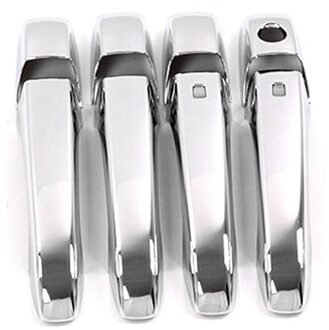 4 Stuks Voor Grand Cherokee Auto Exterieur 4 Deurgreep Cover Chrome Buiten Auto Accessoires