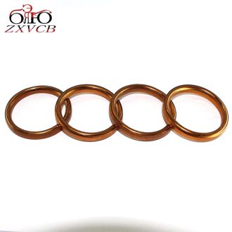 4 STUKS VOOR HONDA TRX400X Fourtrax TRX400EX Sportrax 1999 TRX350/350D Fourtrax 4x4 1986 -1989 Uitlaatpijp Pakking