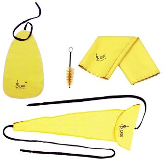 4 Stuks Voor Saxofoon Klarinet Fluit Sax Reinigingsspatel Doek Set Onderdelen Wind Instrumenten Onderdelen Schoonmaken Care Kit Tools
