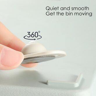 4 Stuks Zelfklevende Diy Katrol Accessoires Opbergdoos Hardware Wiel Bed Bodem Mobiele Geruisloze Wielen Voor Thuis