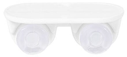 4 Stuks Zelfklevende Doos Bodem Katrollen Huishoudelijke Wielen Opbergdoos Katrol Accessoires Universele Meubelwielen Wielen 4stk wit