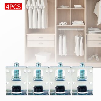 4 Stuks Zware Voet Schroeven Meubelen Been Leveler Winkel Kasten Voor Tafel Verstelbare Hoogte Plank Eenheden Sterke Belasting-Lager