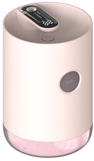 4 # Usb Oplaadbare 1 Liter Grote Capaciteit Luchtbevochtiger Aromatherapie Etherische Olie Diffuser Led Power Monitor Voor Home Office Gebruik roze