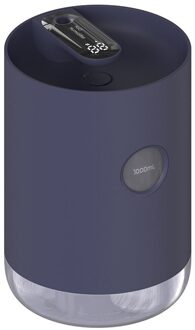 4 # Usb Oplaadbare 1 Liter Grote Capaciteit Luchtbevochtiger Aromatherapie Etherische Olie Diffuser Led Power Monitor Voor Home Office Gebruik zwart