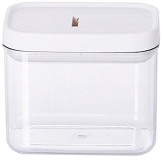 4 Verschillende Capaciteit Plastic Verzegelde Blikken Keuken Opbergdoos Transparant Voedsel Bus Houden Verse Clear Container 1