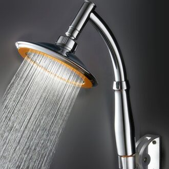 4 # Verstelbare Hoge Druk Ronde Rainfal Sprayerl Top Badkamer Douchekop Badkamer Douche Water Saving Switch Knop Douche