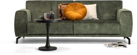 4-zits Bank 'Jill' Velvet, kleur groen