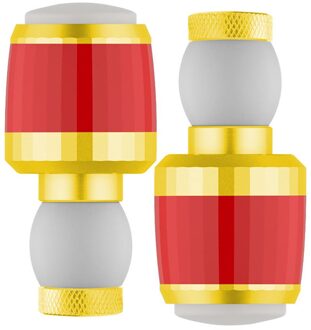 40 #1 Paar Fiets Stuur Grips Caps Led Handle Bar End Plugs Licht Lamp Waterdicht Veiligheidswaarschuwing Fiets licht YE