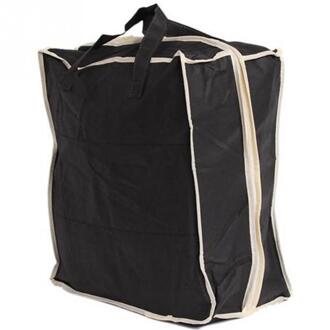 40*35*20 Cm Schoen Tas Pouch Portable Opvouwbaar Organizer Waterdicht Niet-geweven Stof zwarte kleur