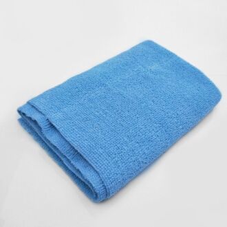 40 × 40Cm Super Absorberende Microfiber Handdoek Auto Detaillering Tool Cleaning Fiber Microfiber Wax Ultra Huishoudelijke Cleaner Wassen Doek blauw