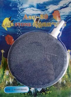 40/60/80/100Mm Bubble Stone Verticuteermachine Voor Aquarium Fish Pomp Hydrocultuur Zuurstof Plaat Mini Air pomp Lucht Steen 1Pcs met doos / 100mm