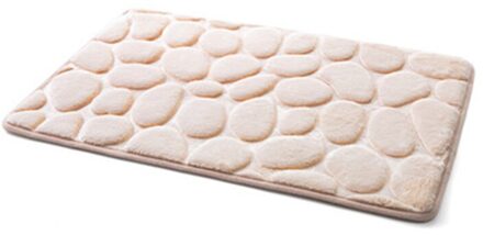40*60Cm Kleurrijke Badmat Badkamer Memory Foam Mat Tapijt Wateropname Tapijt Vloer Anti Slip Zachte Tapijt matten Keuken Tapijten abrikoos