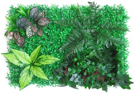 40*60Cm Tuin Plant Hek Uv Beschermd Privacy Hek Scherm Kunstmatige Plant Hedge Paneel Groene Wallfor Outdoor Tuin achtertuin