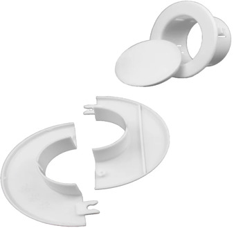 40-70mm Plastic wall Wire hole cover Air-conditioning pipe plug dust cover decorative grommet Cable protector Furniture Hardware