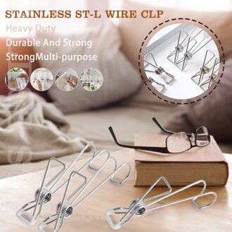 40 @ 4Pc Winddicht Clips Kleren Drogen Haken Klem Handdoek Sokken Houder Ondergoed Hanger Organizer